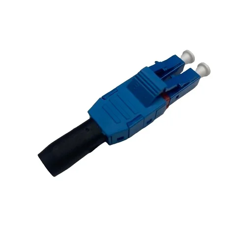 5.0mm Uniboot Lc Duplex Connector Sm Single Mode Fiber Optic Connector ...