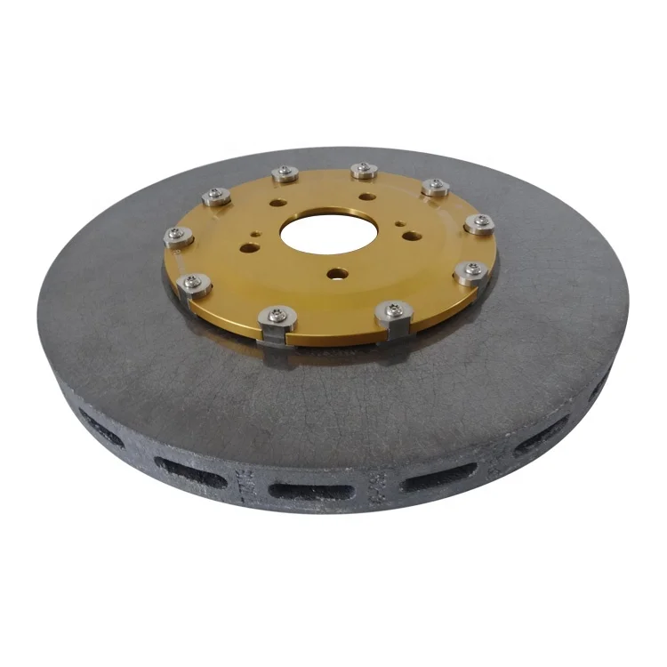 Silicon Carbide Coating High Temperature Resistance Customized Front Carbon Ceramic Rotor Brake Disc for BMW Dodge Ferrari