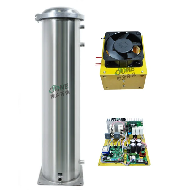 Industrial 750g/h Ozone Generator Water Treatment System PLC Long ...
