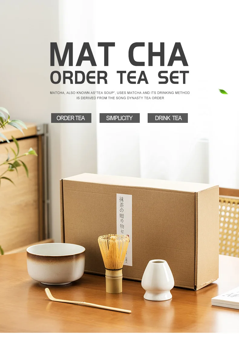 Matcha Making Tools Matcha Tea Set Japanese Matcha Making Tool Set Bamboo Matcha Tea Brush ...