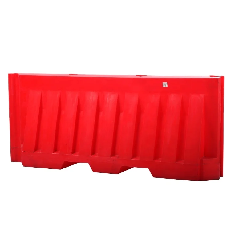2023 Blow Molded HDPE Precast Concrete Parking Barriers Made by SHIBO Supplier Water Filled Barricades