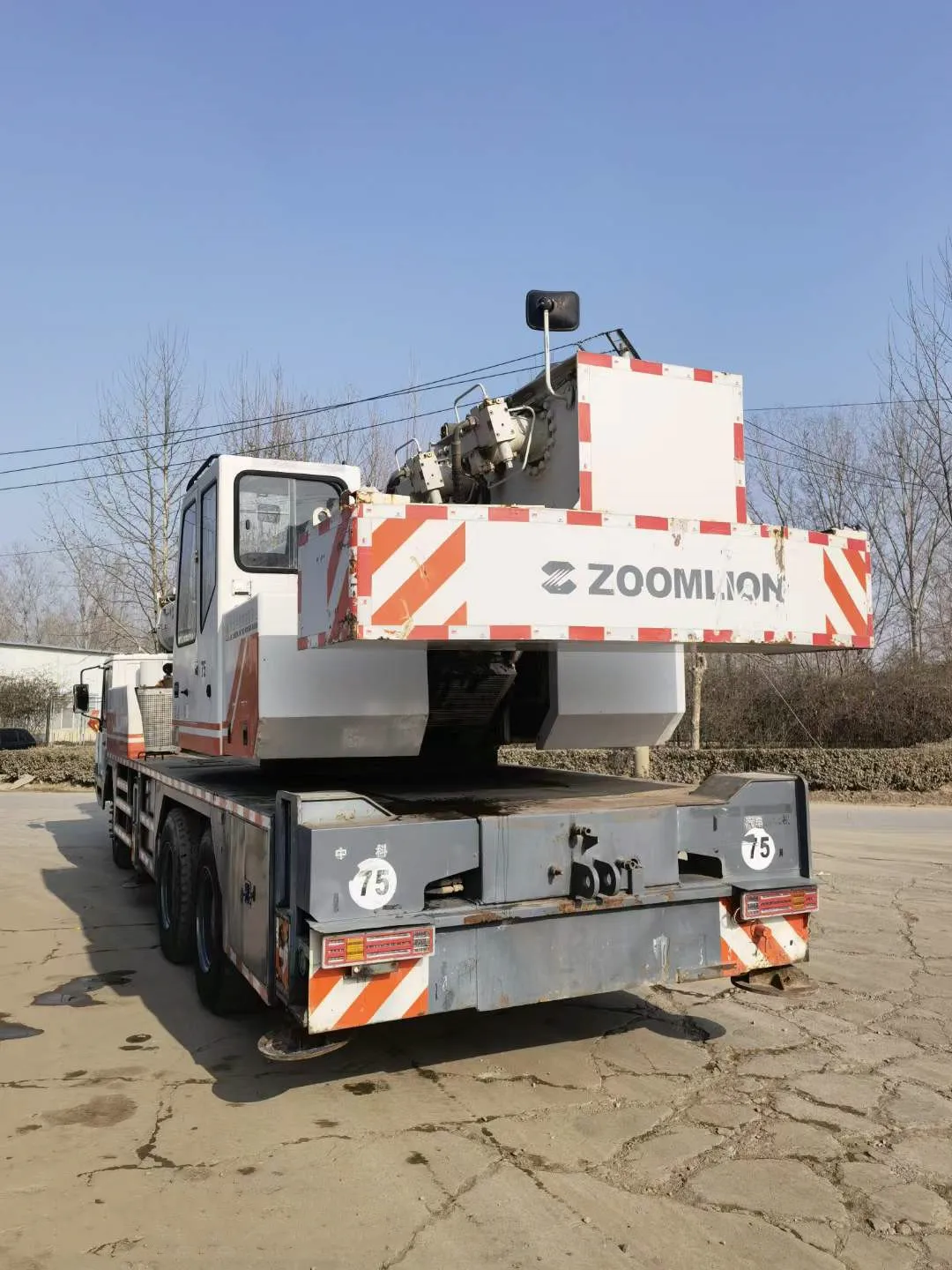 Mobile Crane Machine Low Price Mobile Crane Machine 39m Qy25v Used Zoomlion 25ton Truck ...