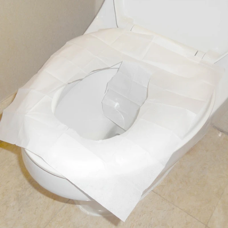 Disposable Flushable Hot Sale Toilet Paper Seat Cover Hotel Travel Use