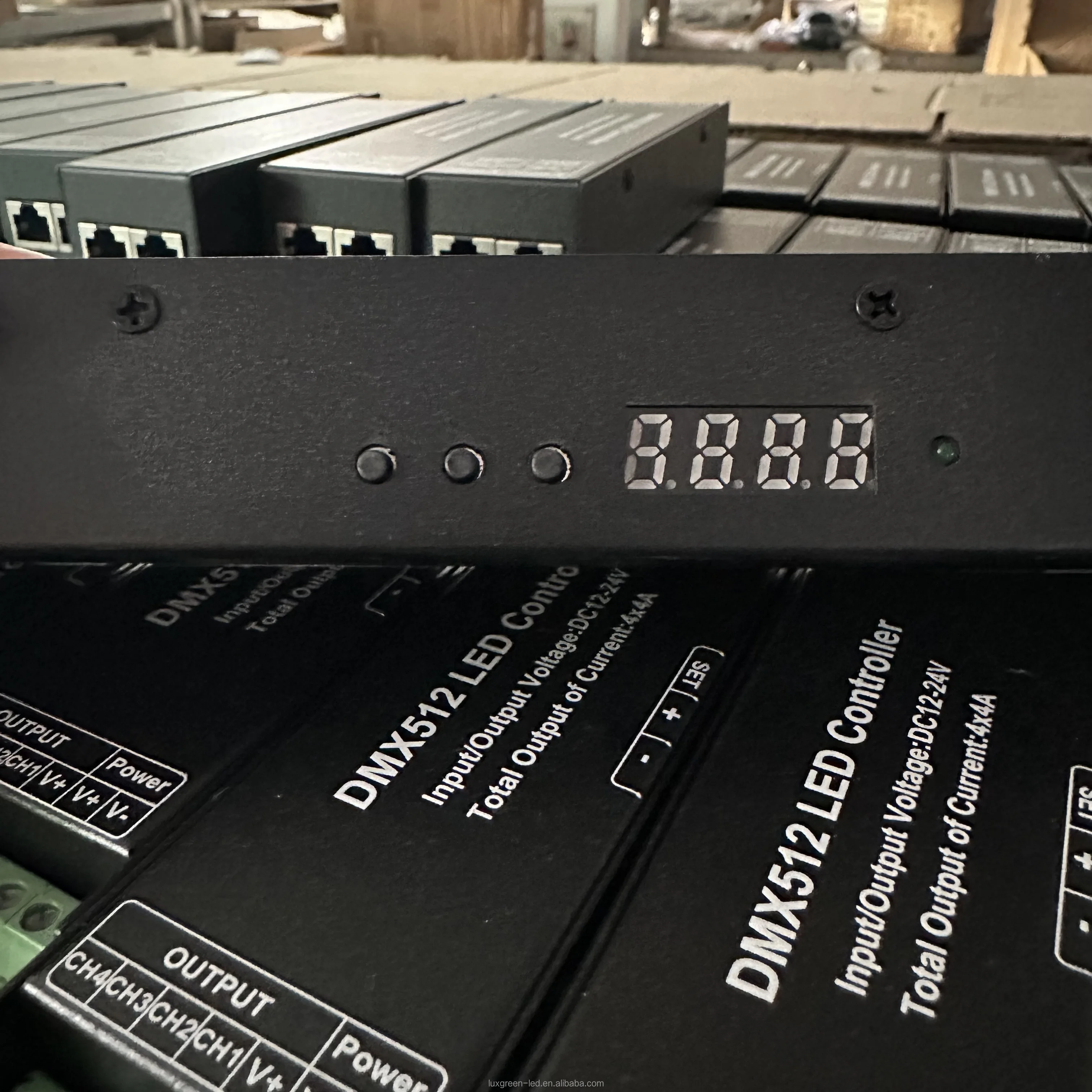 Dmx Decoder Box 4 Channel DMX512 Decoder LED Dimmers - Efficient Lighting