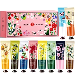 2026 Hot Selling 10 Piece Autumn Winter Firming Whitening Moisturizing Nourishing Anti Cracking Organic Rose Hand Cream