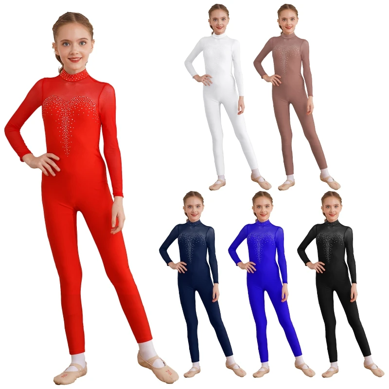 Leotard For Girls Dance Long Sleeve Buy Kids Girls  Produktbild-Vorschau 3