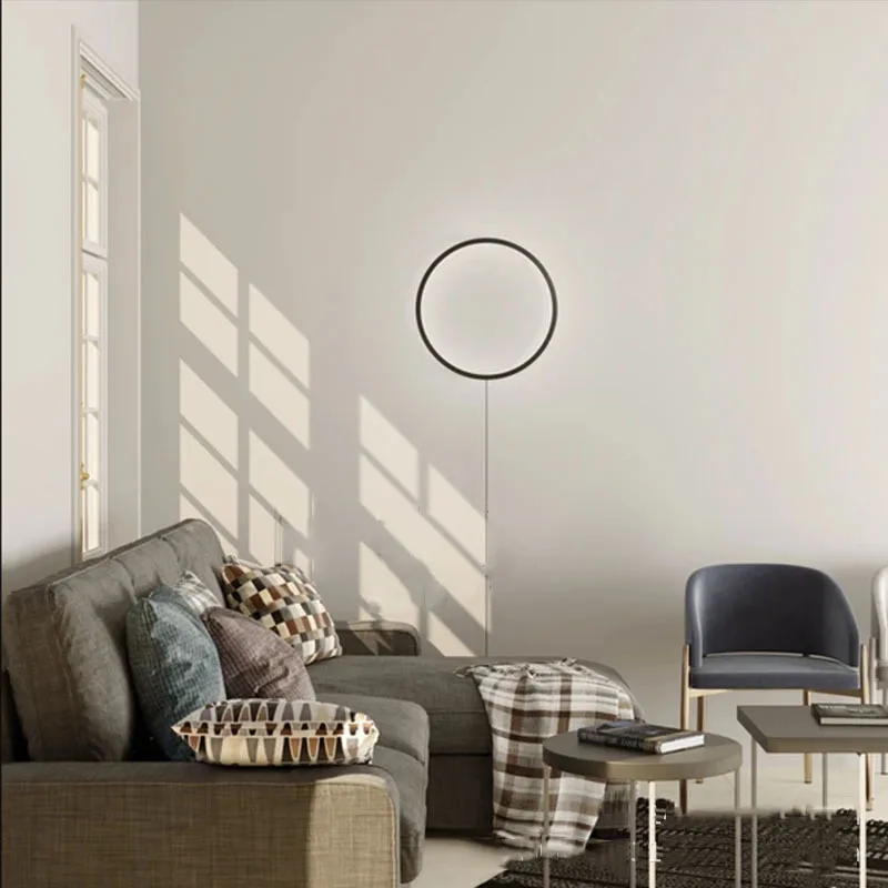 MTF 2021 Modern new design indoor rgb led wall lamp bedroom living room ballroom decorative light changing with remote control