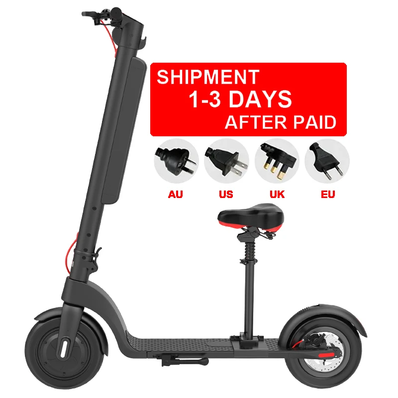 2026 Eu Warehouse Top Sales Max Load 100KG LED Display Disc Brake Foldable E Road Electric Scooter With Eec Coc for Adult