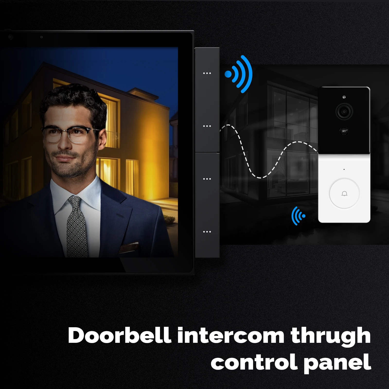 MOES Tuya Central Control Panel 10 Inch Smart Home System All in One Automation Wifi Zigbee Blue Tooth Gateway Built in