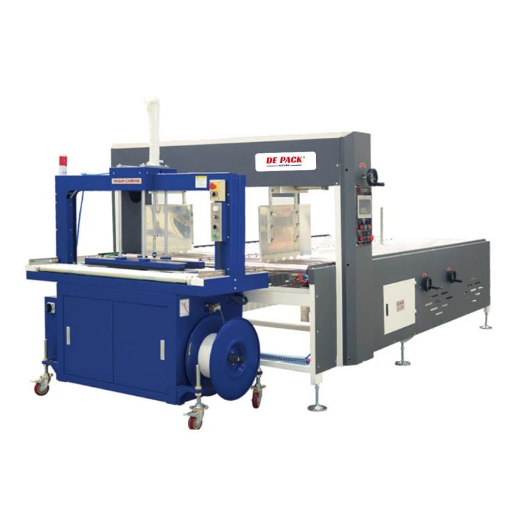Automatic Carton Box Bundling Tying Machine - Easy to Operate
