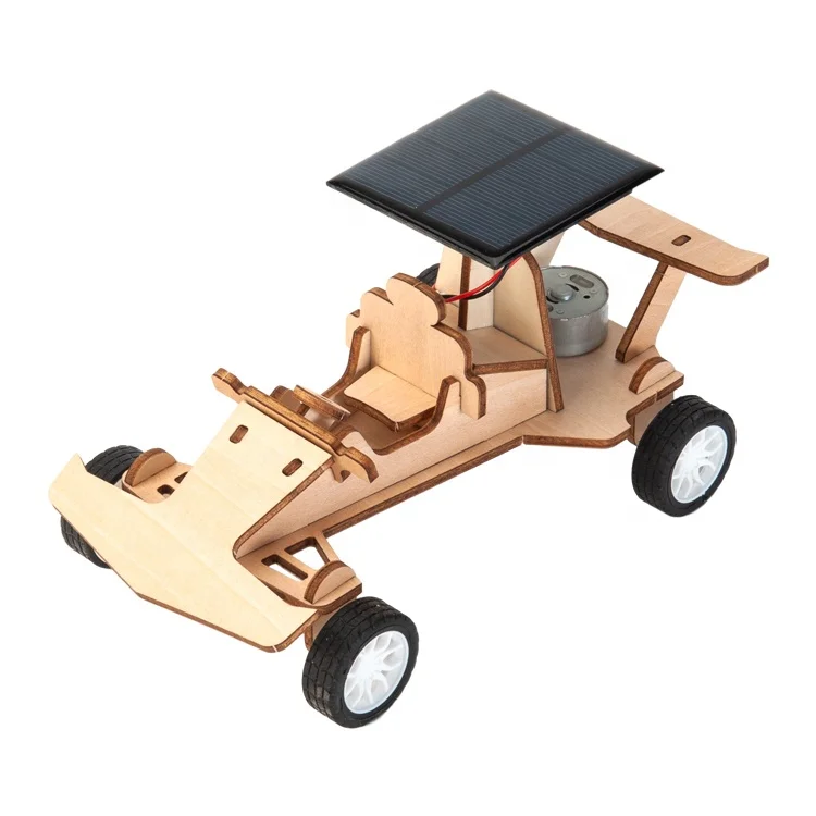 F1 Racing Car Model Kits Solar Toys Kids For Gift
