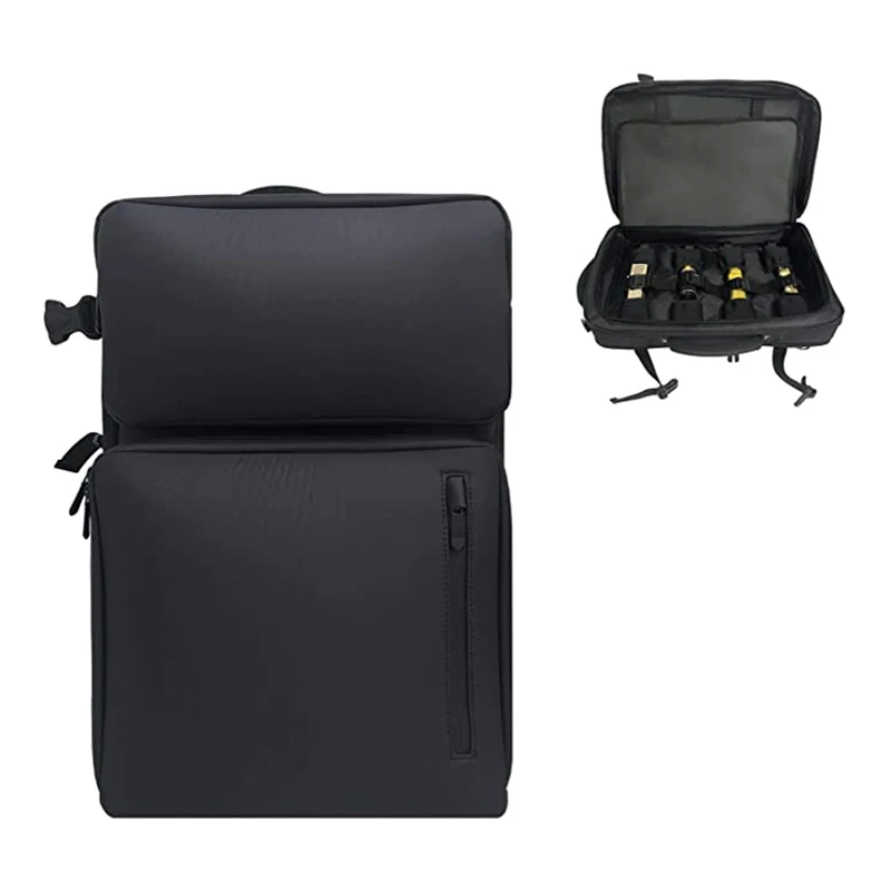 Mochila de barbero portátil-estuche de viaje de estilista de pelo, bolsa de  herramientas de maquillaje mochila de viaje multifunción organizador de  cosméticos caja de almacenamiento a prueba de agua (Gris) : Amazon.com.mx: