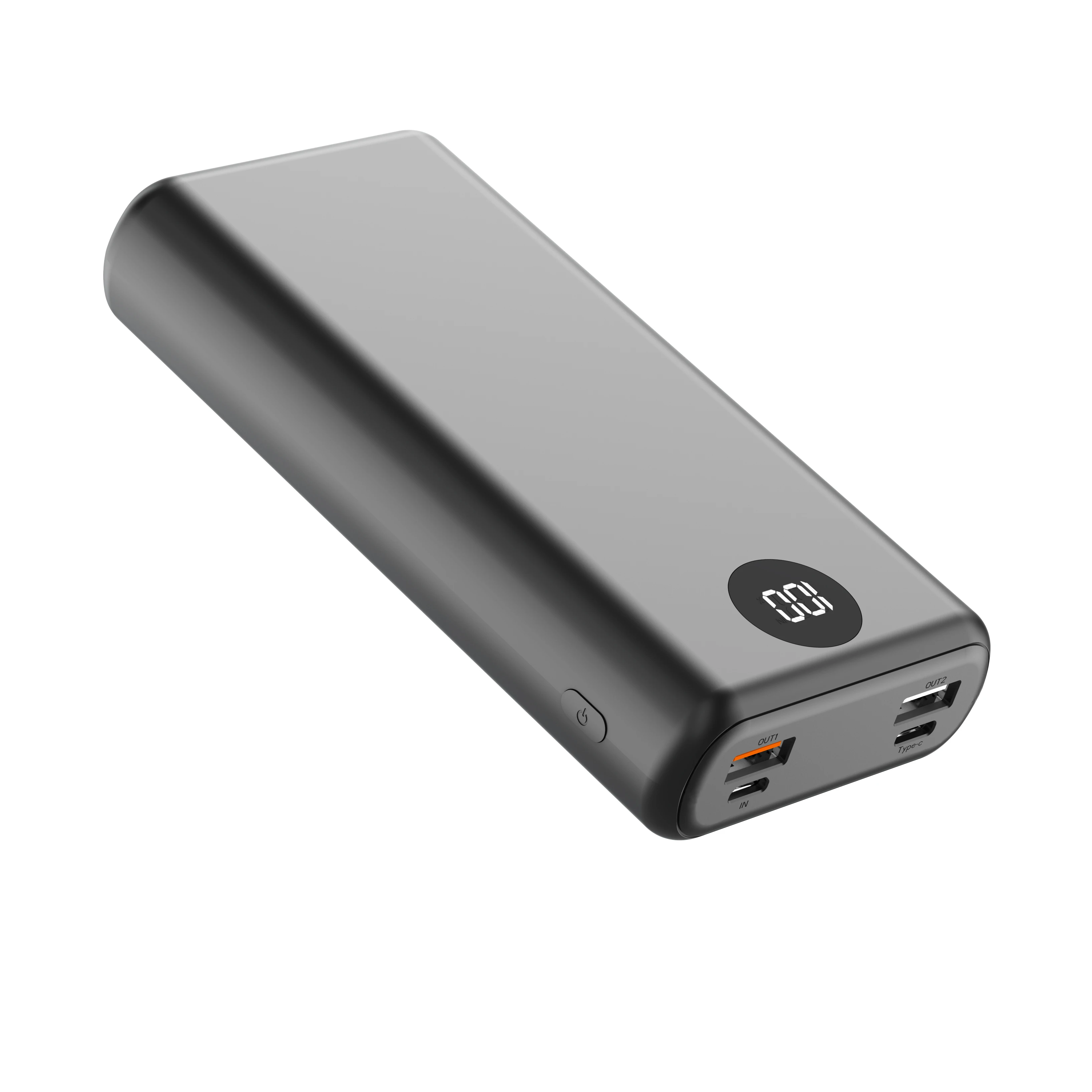 PD20W 20000mAh High-Capacity Power Banks T91L With LED Digital Display Fast Charger Portable Mobile Charger Power Bank