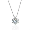 18k  gold lab diamond necklace