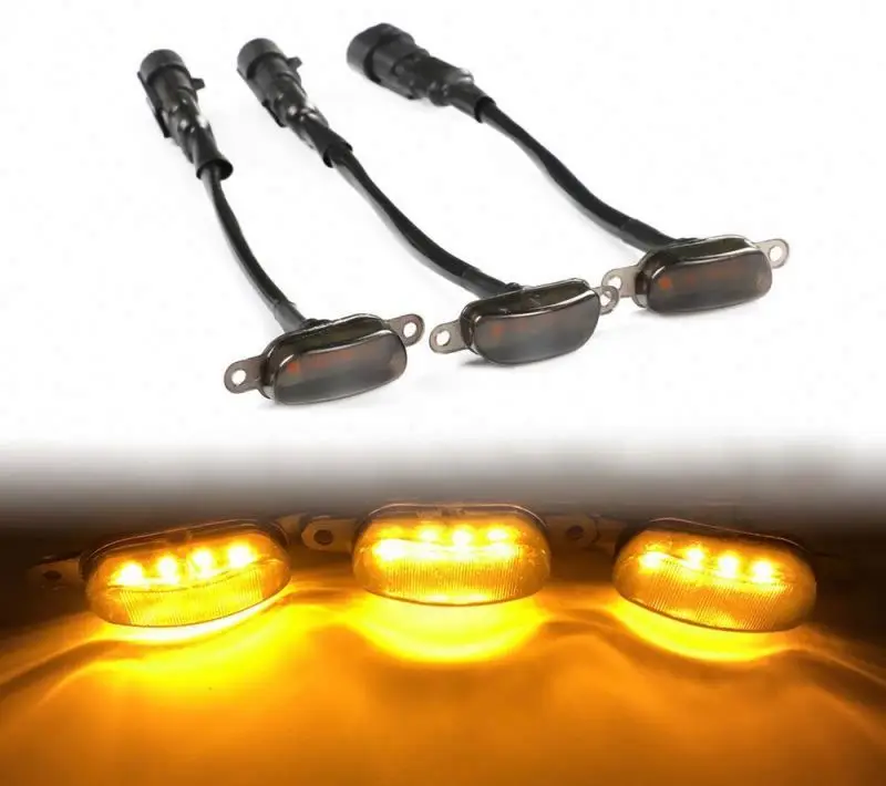 
Светодиодная Передняя решетчатая лампа 4X4 для грузовика, фара для гриля, автомобильные решетки, светодиодные фары для Ford F150 