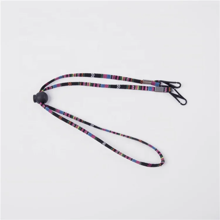 Оптовая продажа дизайнерский многофункциональный регулируемый чехол для лица маскирующий ремешок Ремешок из полиэстера шнурок аксессуары