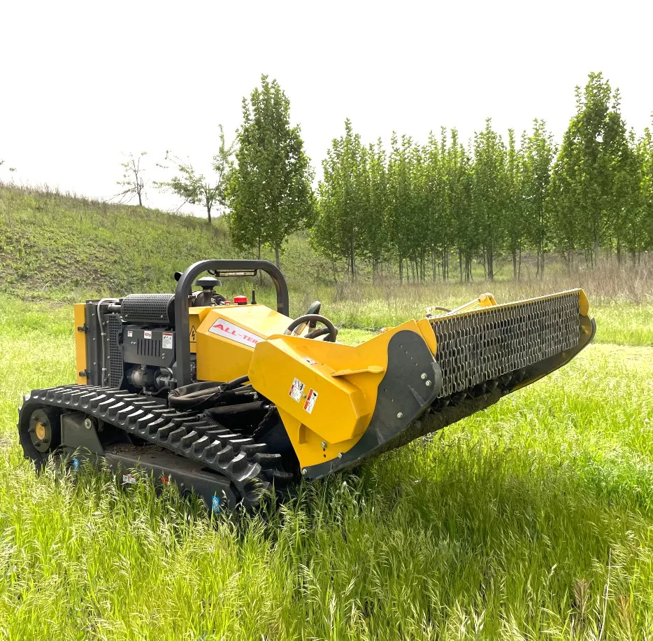 robotic mower for steep slopes