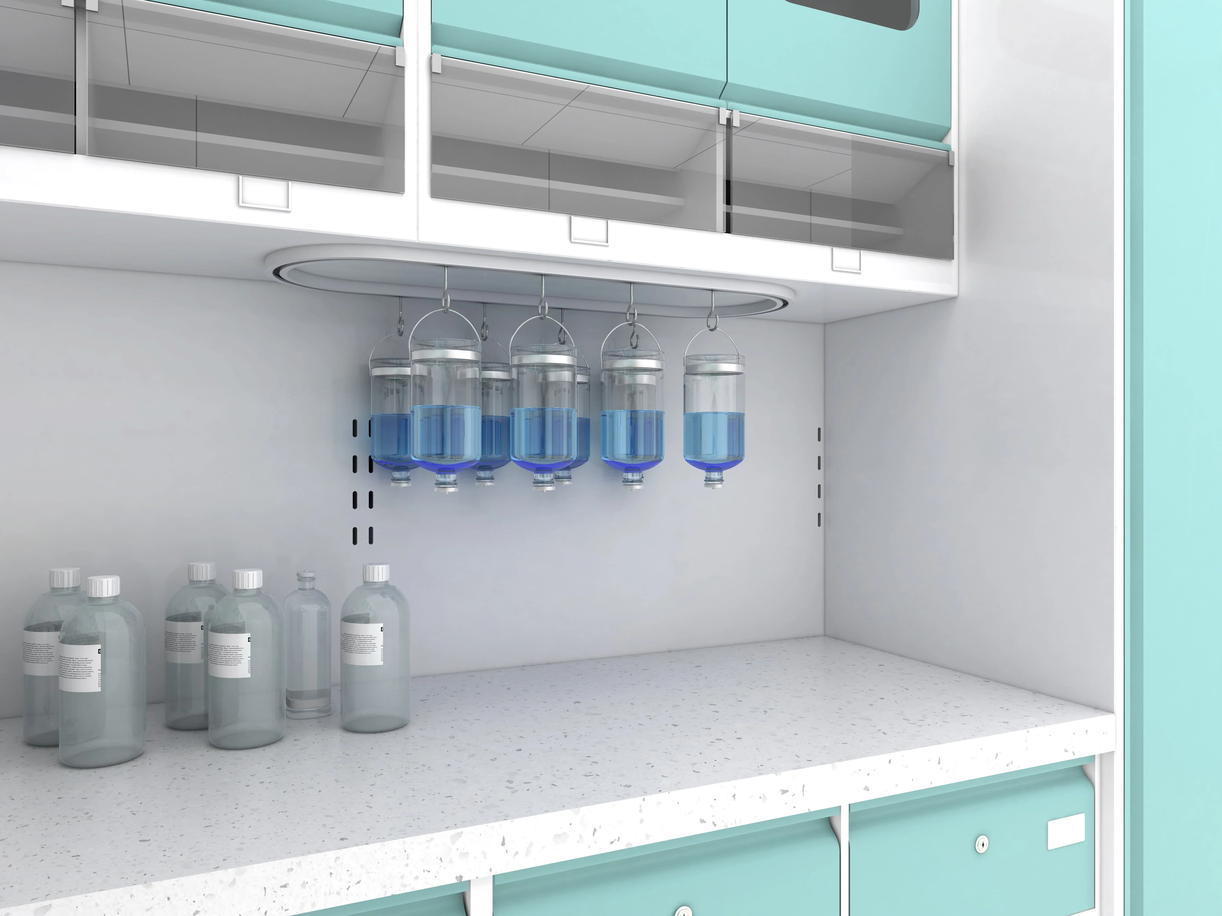 Modern Dental Cabinets Furniture with Metal Construction Durable & Eco-Friendly Design for Home Office Use 5