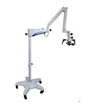 ENT surgical microscope straight binocular micro ear nose throat operation  ENT LED light source