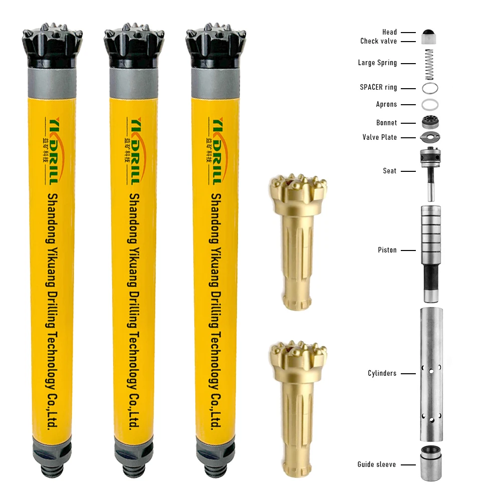 Factory Direct Sales High Quality CIR Series 70 90 110 130 150 DTH Low air Pressure Down the Hole Hammer