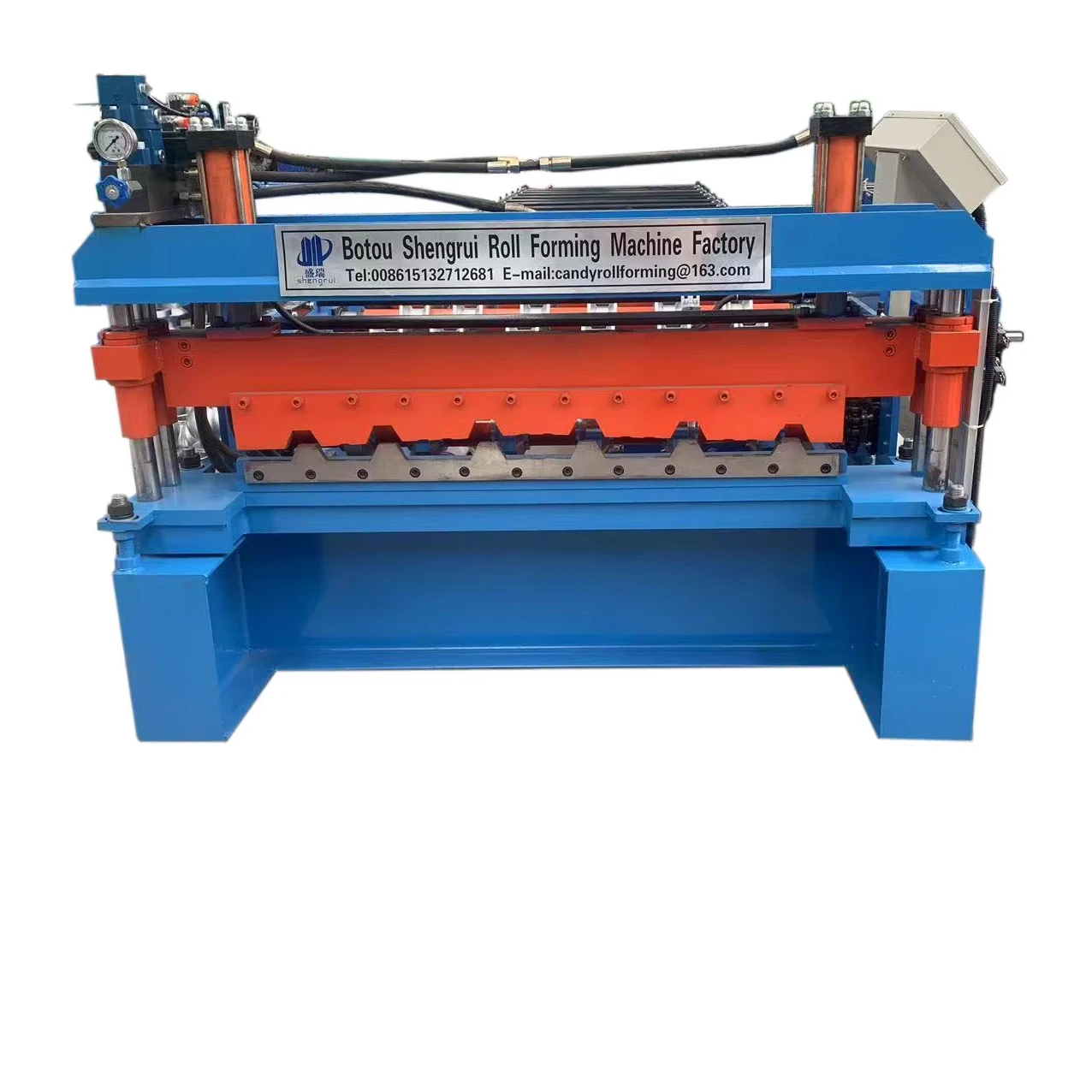 Building Use Customizable Trapezoidal Tile Metal Roofing Sheet Roll Forming Machine Wall Panel Machinery Price Production Line