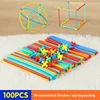 100pcs opp-50 tubes and 50 connectors