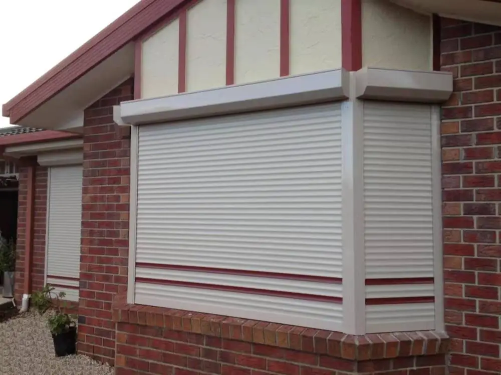 Automatic Vertical Roll up Aluminium Window Roller Shutter