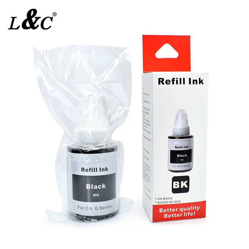 Kit De 4 Recambios De Tinta Para Epson T544 L3110 L3250 L3150 B Y C M Colors Ink
