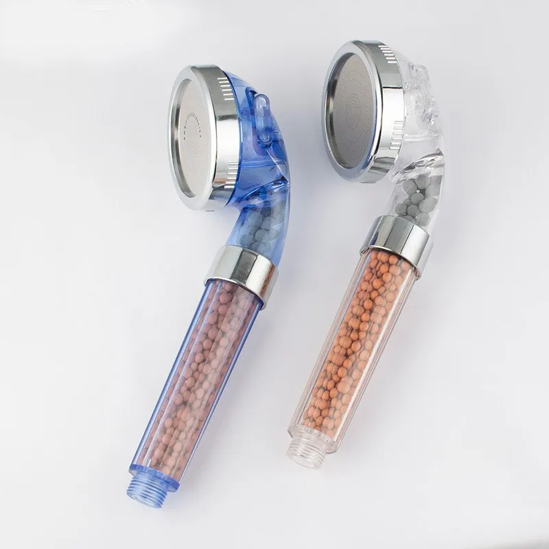 Multifunction 3 Modes Ionic Filter Handheld Shower Head Water Saving