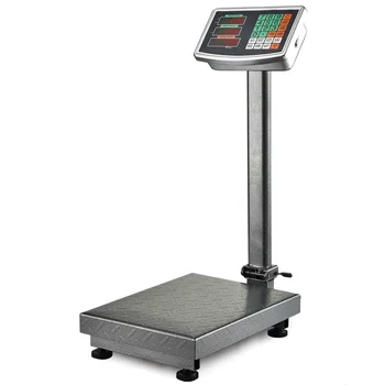 High Precision ABS Electronic Bench Scale Digital Platform LCD Display Rechargeable Power Supply Supported OEM Available 150kg