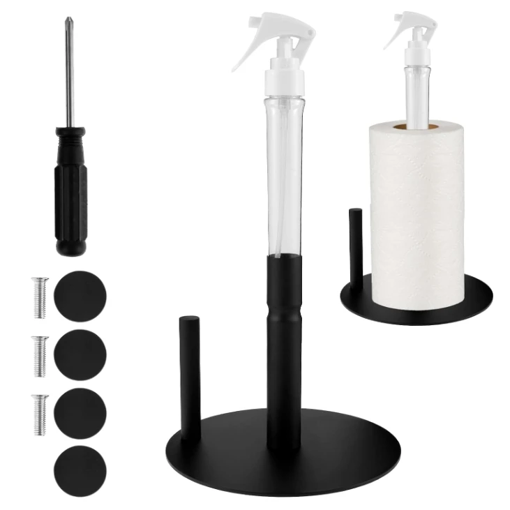 Kingze Kitchen Paper Roll Holder Toilet Tissue Paper Dispenser