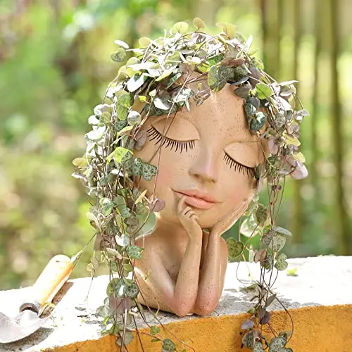 Цветочный горшок для лица