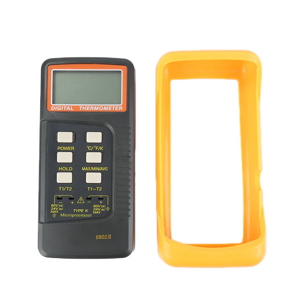 6802II двухканальный 2 K Тип термопары поверхностный Зонд термометр