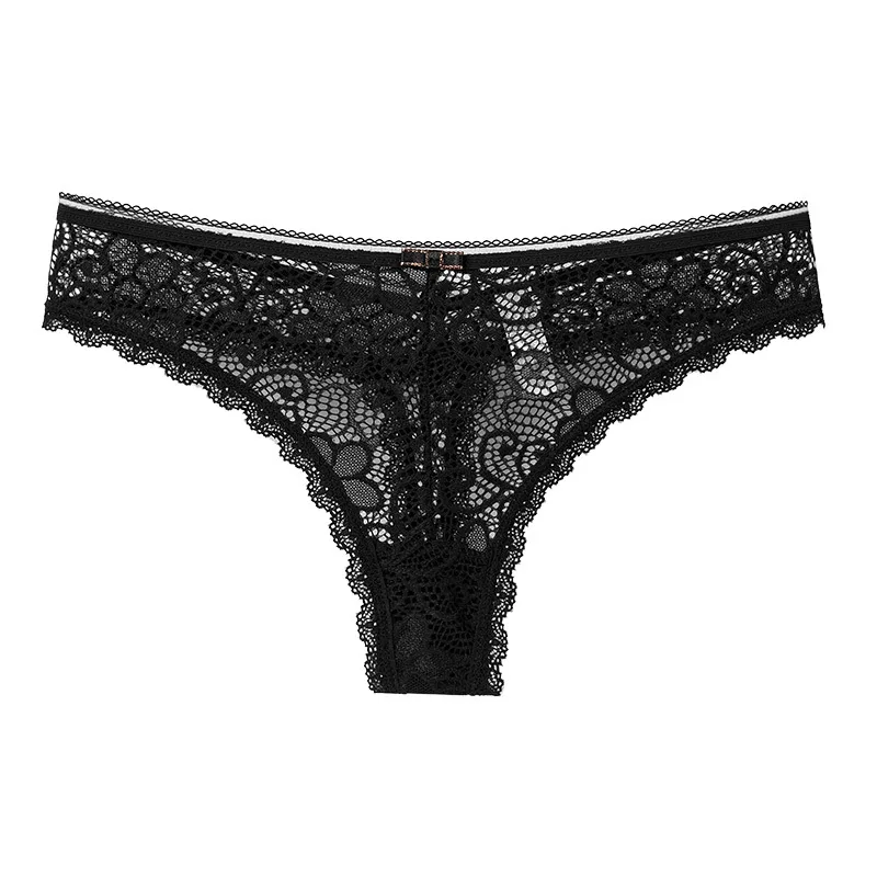 High Quality Comfortable Breathable Lace Cotton Crotch Low Waist