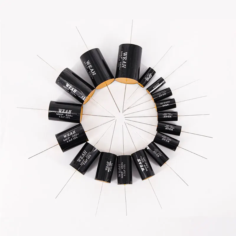5.6uF 250V 5% MKP Audio Condensatori A Film Metallico Assiale Non Polare Accessori Crossover Per Altoparlanti