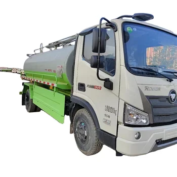 The septic tank of the breeding farm supports customized Futian Ruiwo manure suction trucks