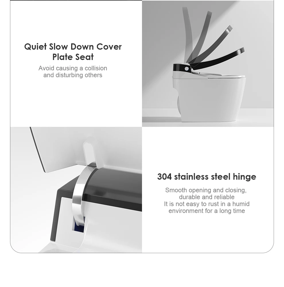 product auto open sensor flush automatic ceramic one piece toilet bowl intelligent electric toilet bidet bathroom smart toilet-51