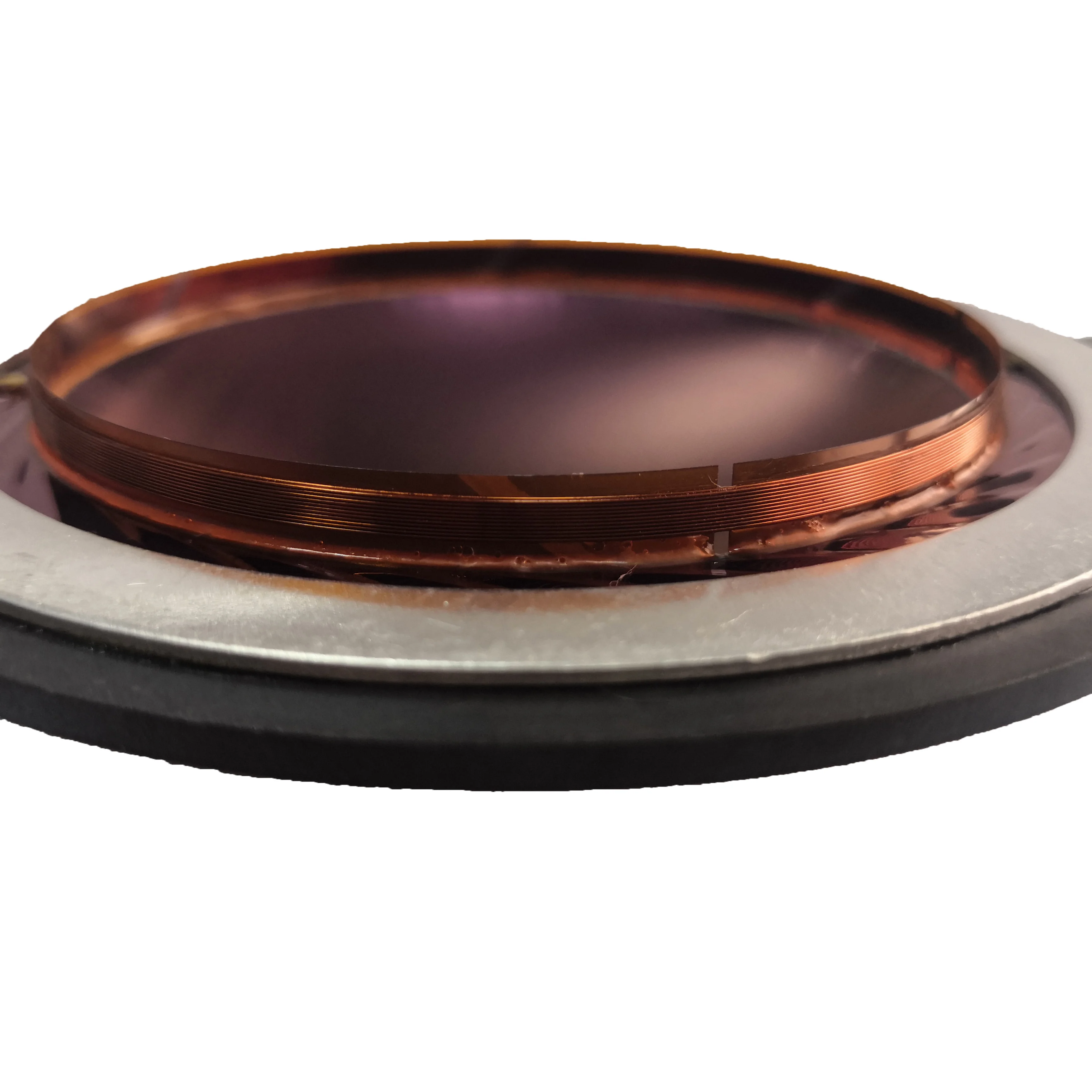 Professional Audio Tweeter Replacement 72mm Titanium Diaphragm with Voice Coil Passiva Speaker Unit