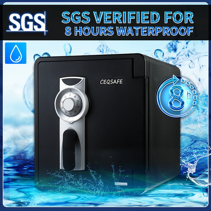 CEASAFE Waterproof Cabinet High Quality Smart Security Home Electronic Digital Solid Steel Luxury Safe Box Money details