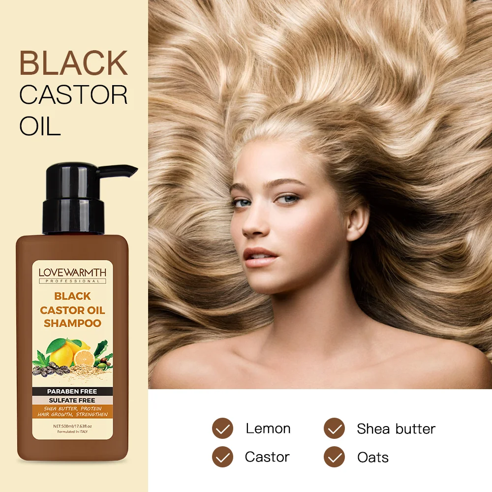 Ямайский черный касторовое масло Шампунь для ремонта увлажняют расти здоровые волосы для роста волос черный касторовое масло Шампунь