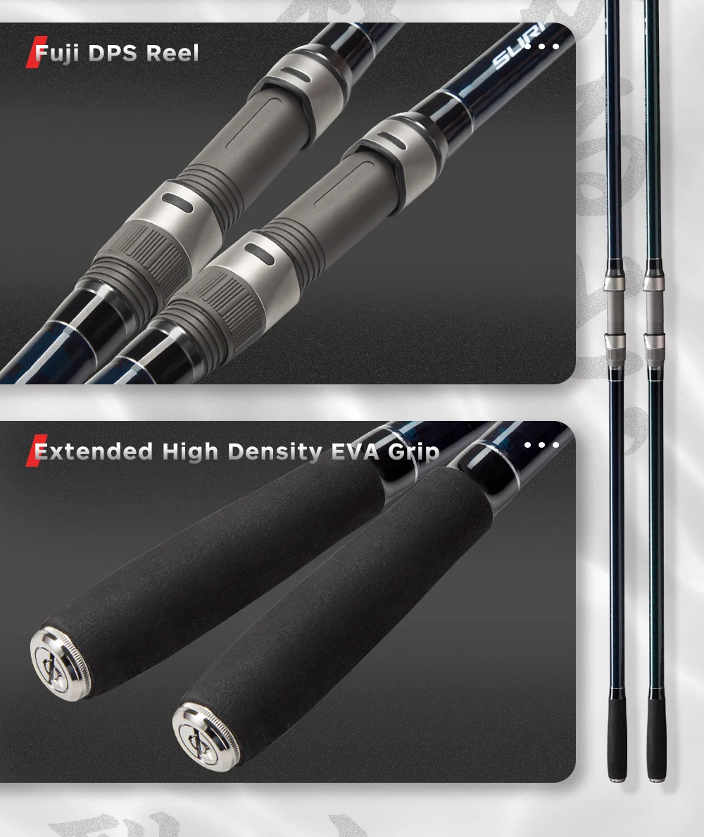 Saltwater Fishing Rods Carbon Blanks Pesca Surfcasting Lure Weight 100260g Surf Rod Fishing 420