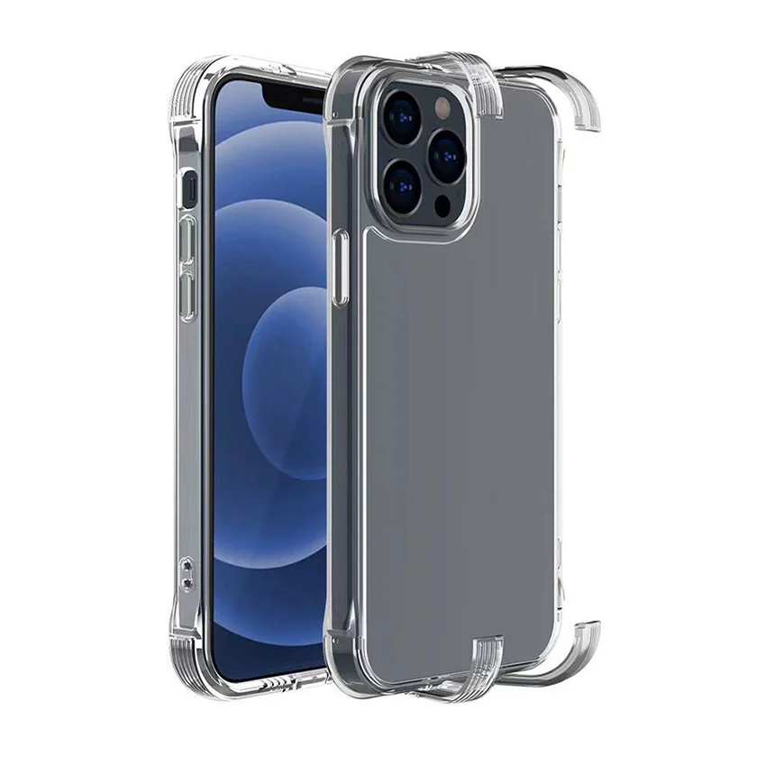 Laudtec Smart Shockproof Transparent Mobile Phone Case Holder Protective Cover for iPhone 16 factory