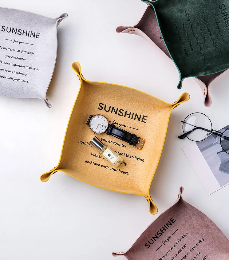 Кожаный Настольный органайзер лоток для экономии пространства офисный мелкие предметы и офиса хранения держатель модно настроить Legend