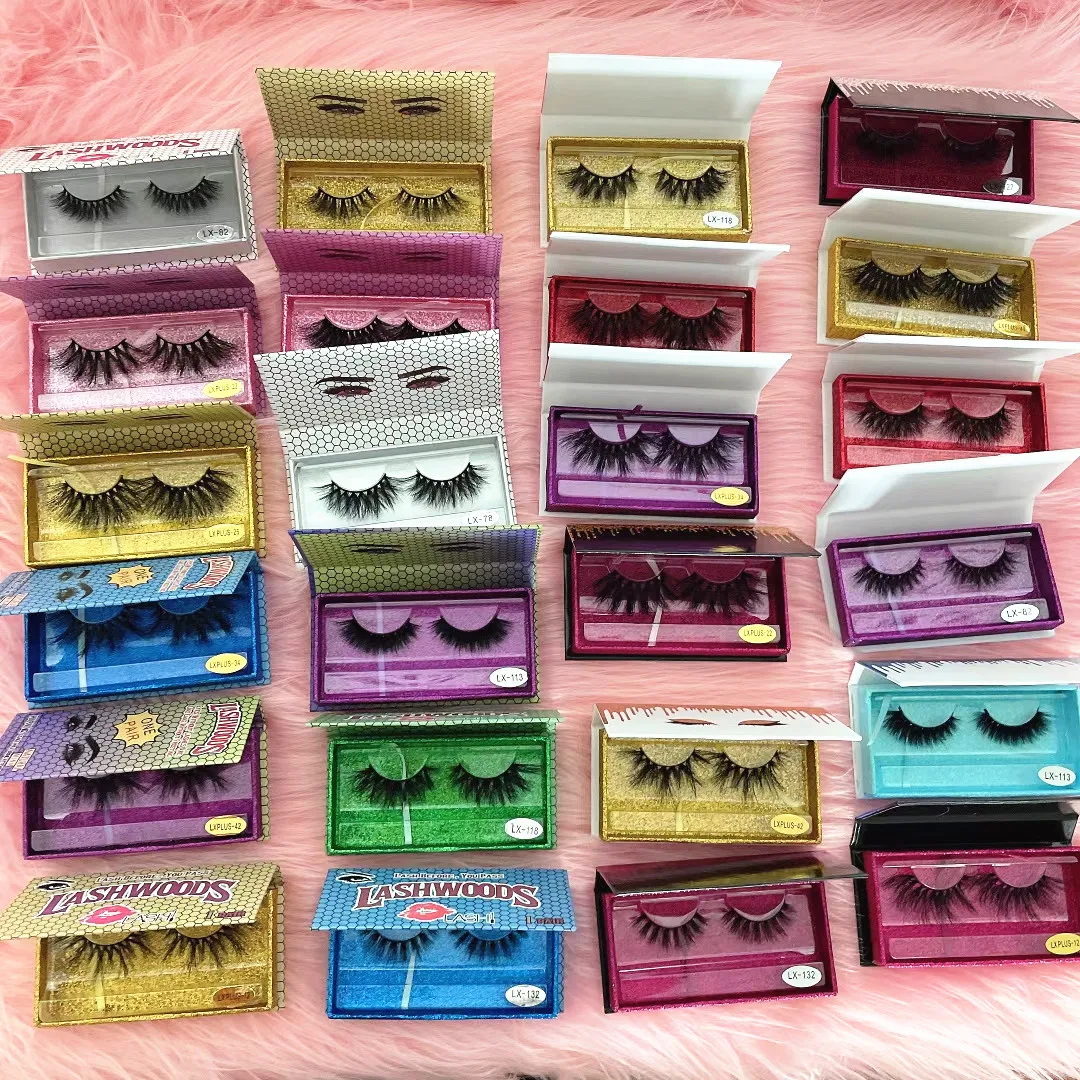Wholesale Free Sample 3d Faux Mink Lashes Eyelashes Canada False