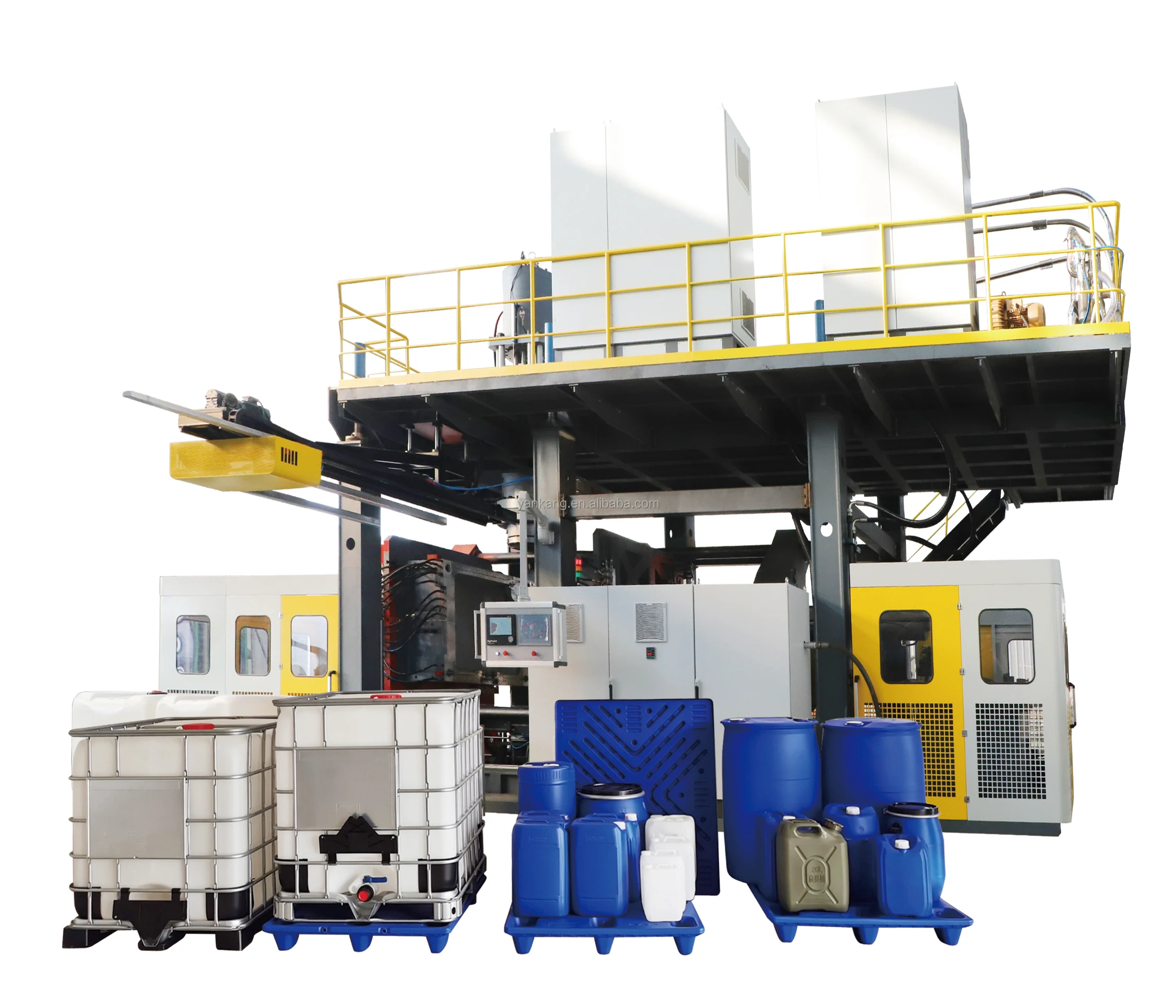 Plastic Machinery 800-1000L IBC tank Multi Layers Making Blow Molding ...