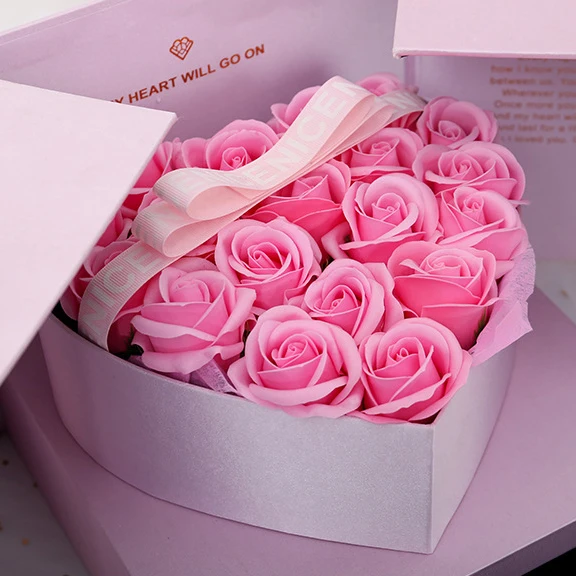 Gift Box Girlfriend Soap Flower