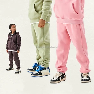 Customizable Kids Apparel 350G Sweatpants 2.0 Soft Eco Friendly Dyed Multi Colors Casual