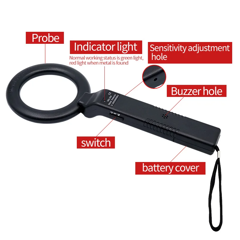 Bovine Stomach Metal Testing Detector Hand Hold Animal  Metal Detecting Tools Detect Metal Machine for Cattle Horse