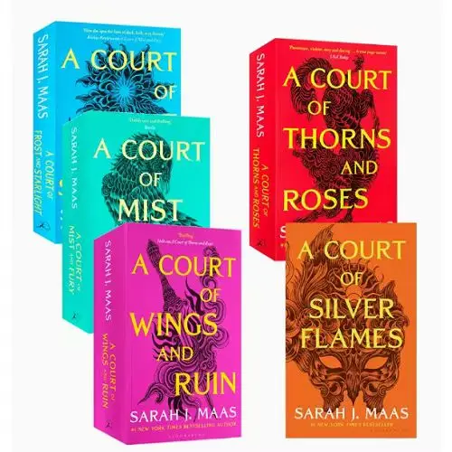 A Court Of Series 5 Books A Court Of Thorns Chronicles Of The Fairy 