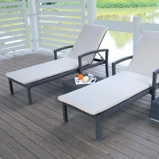 double poolside sunbed american garden furniture outdoor sunbed